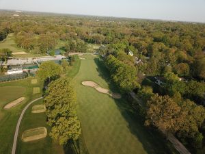 St Louis CC 15th Fairway Aerial